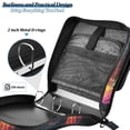 thumbnail image 4 of FORMRS Zipper Binder with Shoulder Strap 2-inch Ring 500 Sheet Capacity File Bag, Black Astronaut, 4 of 5