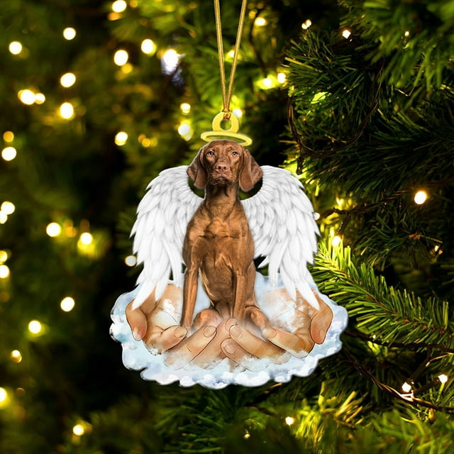 Xihbxyly Colgante de Perro Alado, Adorno para Árbol de Navidad, Adorno Navideño Único, Accesorio de Decoración para El Hogar, Regalo Perfecto para Familiares y Amigos, Ideal para Navidad y Año Nuevo,