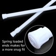 thumbnail image 4 of Tension Rods  4 Pack Adjustable Spring Steel Cupboard Bars Tension Curtain Rod, 4 of 4