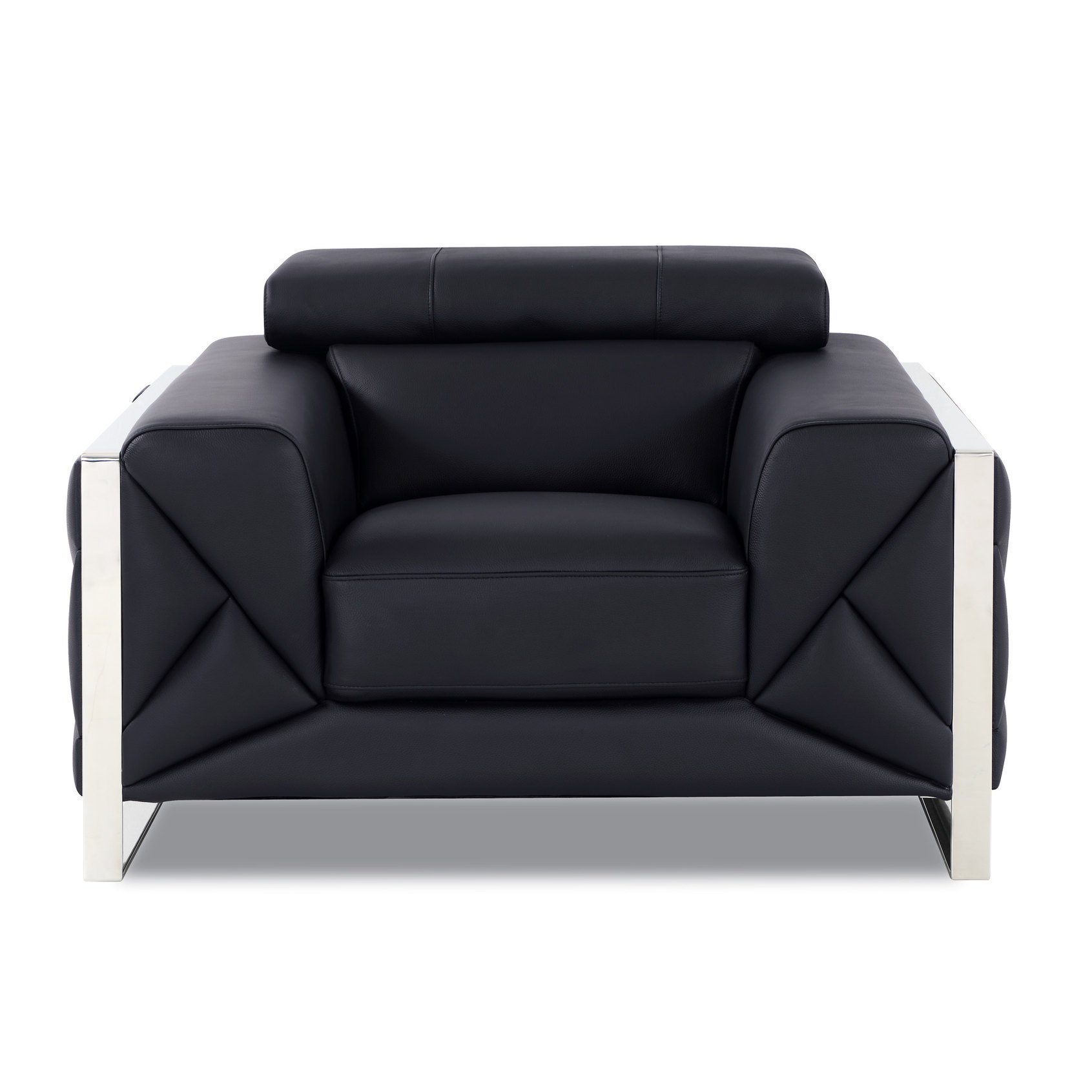 38 in height leather chair product