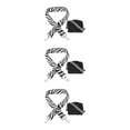 thumbnail image 3 of kurtrusly Replacement Purse Strap Durable And Exquisite Craft Direct Replacement Strap Replacement Adjustable Black and White 3Set, 3 of 6