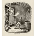 thumbnail image 2 of Posterazzi DPI1860271 The Burglary. From the Book the Adventures of Oliver Twist by Charles Dickens Poster Print, 13 x 15, 2 of 4