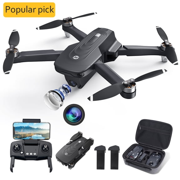 Open Box Xiamen Huoshiquan Import & Export Co. Ltd HS175D 4K Camera for Adults and Beginners Foldable GPS Drone