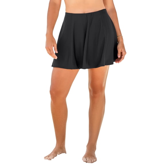 Swim 365 Women's Plus Size Compression Swim Skirt