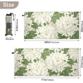 thumbnail image 4 of GZHJMY White Chrysanthemum Beach Towel Quick Dry Absorbent Bath Towels Sandproof Lightweight Towel for Gym Yoga Sports Swimming - 31x71in Bath Towels, 4 of 7