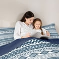 thumbnail image 5 of Homewish Tribal Aztec 2pcs Bedding Comforter Set for Teens Boys Girls,Bohemian Theme Twin Comforter Sets,Exotic Style Breathable Bedding Set,Ultra Soft Home Decor,Reversible, 5 of 8