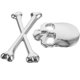 thumbnail image 2 of Nuevo 3D 3M Calavera Metal Esqueleto Crossbones Etiqueta Engomada De La Motocicleta Del Coche Etiqueta Del Emblema Del Cráneo Insignia Pegatinas De Estilo Del Coche, 2 of 6