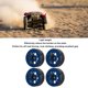 thumbnail image 4 of Llantas De Rueda De Coche RC De 4 Piezas, Llantas De Rueda RC Ligeras De Fibra De Carbono Beadlock Para Piezas De Repuesto De Vehículos De Control Remoto 1/10, 4 of 7