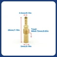thumbnail image 3 of relayinert Professional Carburetor Main Jet Wear-resistant Nozzle Slow/Pilot Jets Set 1Set, 3 of 6