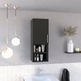 thumbnail image 2 of Gabinete de Medicamentos Tuhome Madrid para Pared Negro, 2 of 7