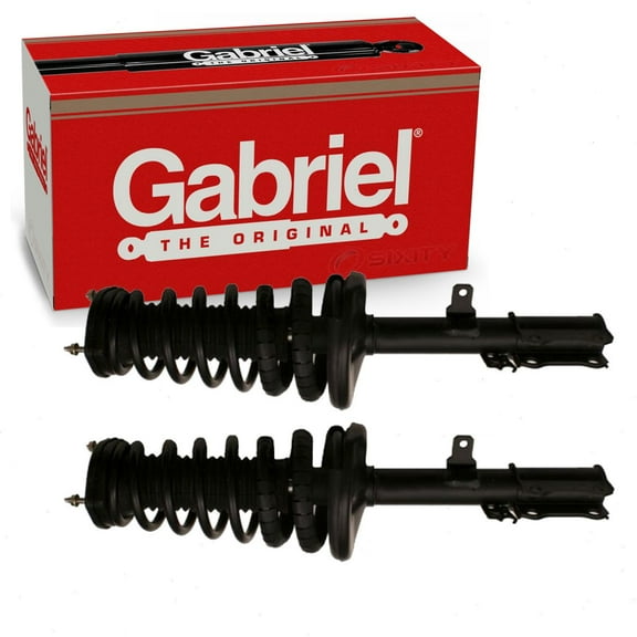 2 pc Gabriel G56932 ReadyMount Suspension Strut & Coil Springs for Assembly Shock Shocks Struts Fits select: 1992-2001 TOYOTA CAMRY, 1995-2003 TOYOTA AVALON