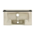 thumbnail image 5 of Claire 22" Wall-Mount Bathroom Sink with Black Towel Bar, 5 of 13