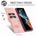 thumbnail image 5 of LC.IMEEKE Leather For Samsung Galaxy S25 Ultra 5G Case, Flip Wallet Leather Case with Card Holder Magnetic Closure Shockproof Kickstand Protective Phone Cases Cover For Samsung Galaxy S25 Ultra 5G, 5 of 10