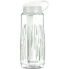 Brita 34 Ounce Large BPA Free Clear lines Hard Sided Water Bottle with Filter