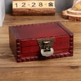 thumbnail image 3 of Caja de Vintage para Recuerdos, Caja de Joyería, Caja de Almacenamiento de , Caja de Tesoro Decorativa de Escritorio para El Sunnimix Almacenamiento del cofre del tesoro, 3 of 7