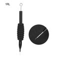 thumbnail image 3 of Agujas para tatuajes, 5 piezas/juego, herramientas para tatuajes estériles desechables, agujas para tatuajes desechables, rendimiento impulsado, 3 of 11
