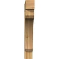 thumbnail image 2 of Ekena Millwork 4"W x 24"D x 28"H Legacy Block Rough Sawn Bracket, Western Red Cedar, 2 of 4