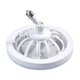 thumbnail image 4 of Ventilador de techo 30W | Control remoto LED Montaje empotrado | 9.8" de diámetro | Motor silencioso | Flujo de aire de 3 velocidades | Iluminación regulable y agradable a la vista | Ahorro de, 4 of 9