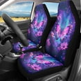thumbnail image 2 of Uorisanigo Purple Butterfly Car Seat Covers Universal Front Car Seats Waterproof Anti-Slip Back Fabric Removable Automotive Accessories Suitable for Cars, SUV and Trucks, 2 of 7