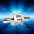 thumbnail image 3 of Fuel Reverse Valve, Aluminum Alloy Check Valve Mechanical Industry Check Valve Car One Way Check Valve Anti Backflow Valve 10mm 3/8 , check valves, 3 of 7