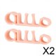 thumbnail image 1 of Alineadores de cuerpo y pies,Kit de alineadores de cuerpo y pies para mujeres y hombres,Almohadillas de apoyo para los dedos Complexion,Separadores de dedos Corrector de dedos en martillo para, 1 of 8