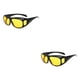 thumbnail image 1 of Naiovety Las gafas de visión nocturna ABS conducen de forma segura incluso en condiciones de poca luz. Amarillo 2Conjunto, 1 of 6