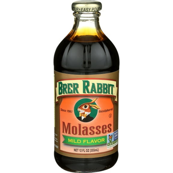 Pack of 12 Brer Rabbit Mild Flavor Molasses 12 oz