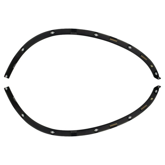 TRQ Wheel Arch Molding Set,Fending Molding Set Fits 2007-2011 Honda CR-V BDA05471