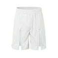 thumbnail image 4 of Beach Shorts â Menâs Drawstring Quick Men's Stretch Waist Casual Shorts Gym Workout Running Outdoor Hiking Fitness Shorts With Zipper Comfortable Lightweight, 4 of 5
