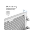 thumbnail image 5 of MONTECH HyperFlow Silent 360 White – Ultra-Quiet AIO Liquid CPU Cooler, 3100RPM Pump, Triple Silent Fans, High-Efficiency Radiator for Superior Heat Dissipation, Intel & AMD Compatible, 5 of 6