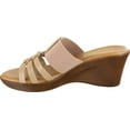 thumbnail image 4 of Tuscany by Easy Street Rosmunda Wedge Sandals (Women), 4 of 7