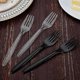thumbnail image 2 of 2026 Clear Plastic Cutlery Disposable Utensils Heavyweight (100 Pcs, Clear Color), 2 of 4