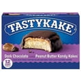 thumbnail image 6 of Tastykake Peanut Butter Kandy Kakes Chocolate & Peanut Butter Snack Cakes 12 Count - 2 Boxes, 6 of 8