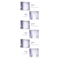 thumbnail image 2 of Inteprter Cortina de tul para ventana, adorno colgante para el hogar, adorno de cortina de Color Simple Type1 NO1 Inteprter CBP040113, 2 of 6