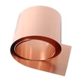 thumbnail image 2 of Lámina de cobre de 1 metro, fácil de doblar, fácil de cortar, cobre puro, fino, para contratistas. 03 mm, 2 of 8