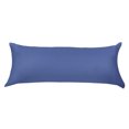 thumbnail image 1 of Unique Bargains Egyptian Cotton Zipper Long Body Pillow Cover Navy Blue 20" x 60", 1 of 8