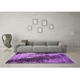 thumbnail image 3 of Ahgly Company Indoor Round Oriental Pink Industrial Area Rugs, 7' Round, 3 of 4