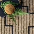 thumbnail image 4 of nuLOOM Kamilah Geometric Hand Woven Jute Area Rug, 7' 6" x 9' 6", Natural, 4 of 4