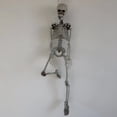 thumbnail image 1 of Modelo de anatomía corporal de Halloween, esqueleto de tamaño completo, hueso de mano, decoraciones para fiesta en casa, 1 of 6