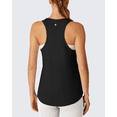 thumbnail image 3 of G4Free Racerback Women's Workout Tank Tops Scoop Neck Hip Length Muscle Top Soft Loose Fit for Gym Athletic Tanks, 3 of 8