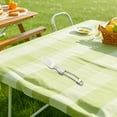 thumbnail image 3 of Uklsqma Portable Outdoor Folding Tableware Set | 1-Piece Silver Plastic Fork | Ultralight Compact for Camping Travel Picnic, 3 of 4