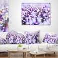 thumbnail image 4 of Designart Daisy Field Photography Panorama - Floral Throw Pillow - 12x20, 4 of 5