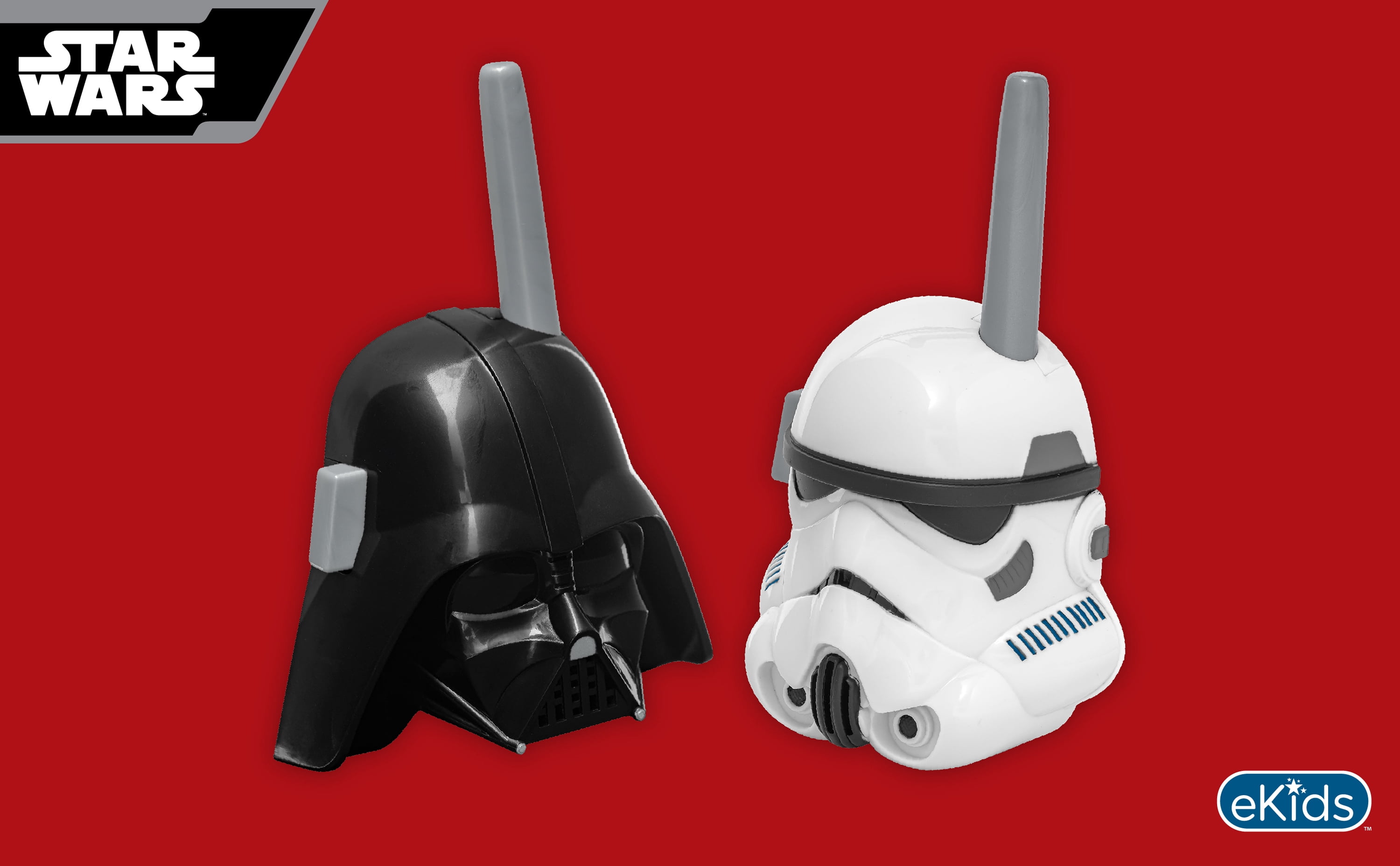 Star Wars Retro Stormtrooper and Darth Vader Walkie-Talkies