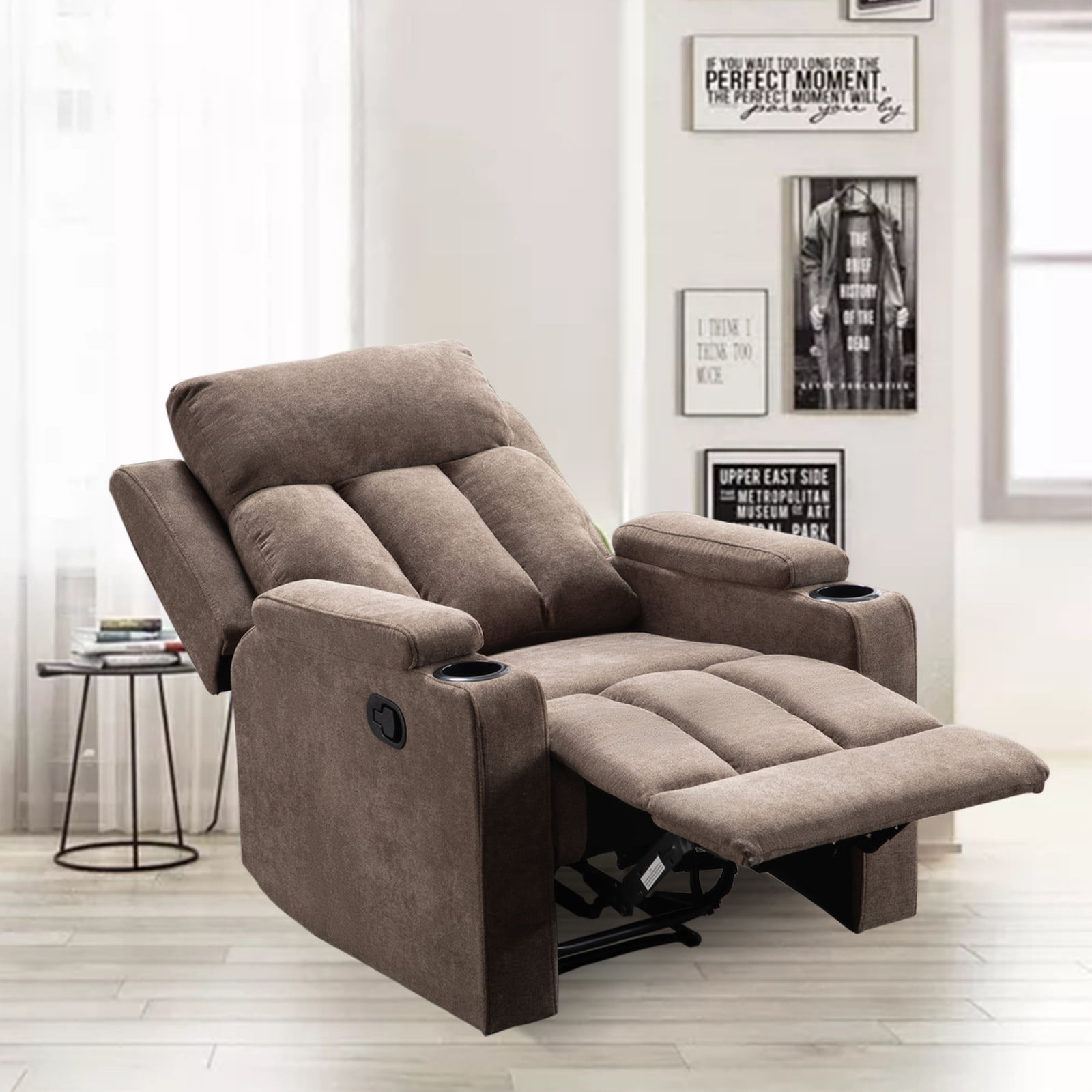Minimalist Recliner Sofa Single Chair for Large Space