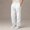 White, variant on FSYBOA Girls Jogger Sweatpants Size 10-12,Relaxed Fit Elastic Bottom Elastic Waist Daily Fall Pants Beige