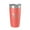 Coral, variant on Lake Santeetlah Map Tumbler Travel Mug Insulated Laser Engraved Coffee Cup North Carolina 20 oz Navy Blue