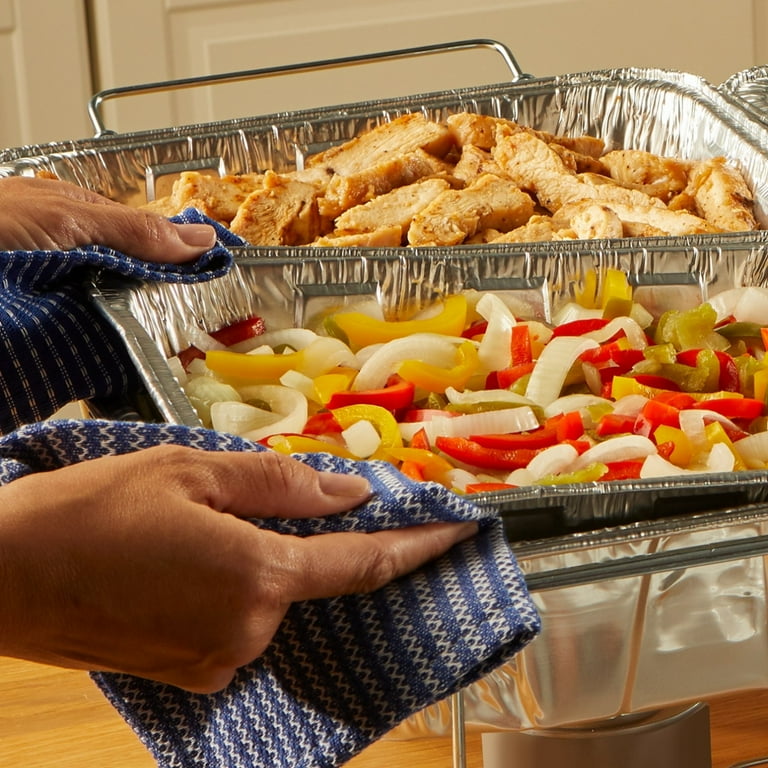 EZ Foil Disposable Steam Table Pans, Half-Size, 5 Count