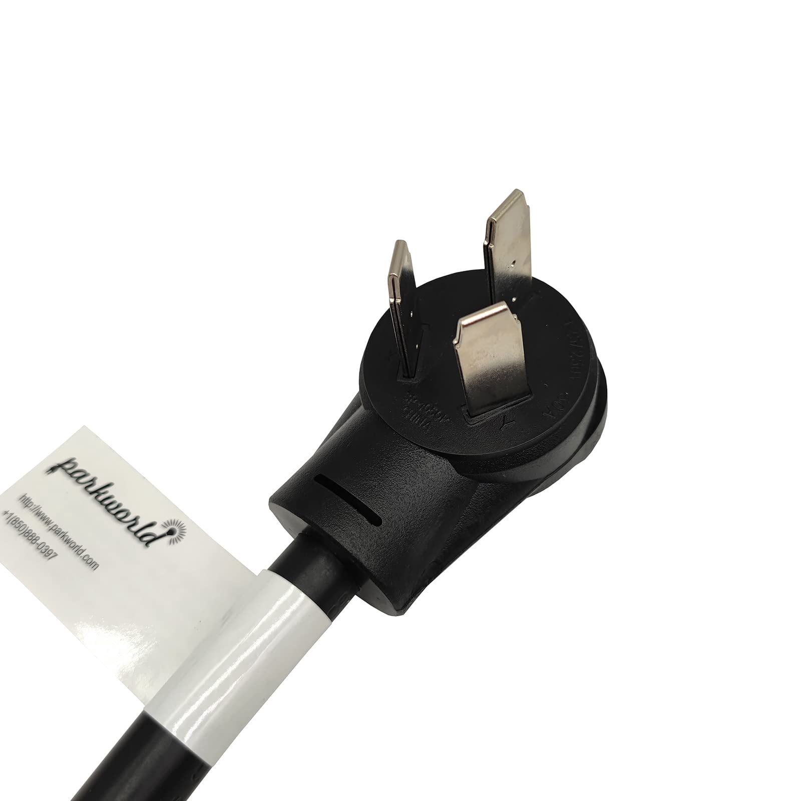 Parkworld 63517 Dryer Adapter Cord, Oven 3-Prong 10-50P Male to 5-20R Female (T-Blade 5-15R Household Outlet) Output 125V, 18 inch