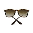 thumbnail image 5 of Ray-Ban Chris 0RB4187F Sunglasses - Size - 54 (Brown Gradient), 5 of 8