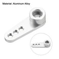 thumbnail image 4 of Aluminum Alloy 25T Steering Servo Single Arm Horn Silver for RC Car/Boat/Airplane Boat Accessories 3 Pcs, 4 of 6